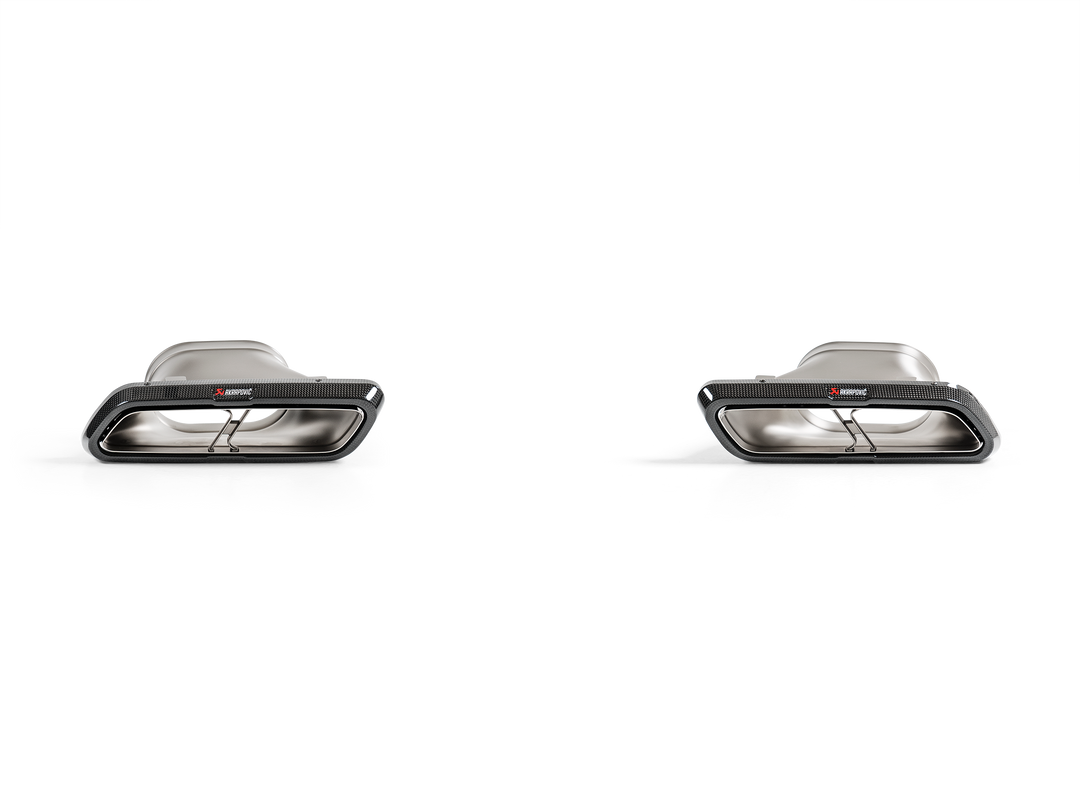 Akrapovič - Tail pipe set (Carbon) - High Gloss - Mercedes-AMG E 63/E 63 S Sedan/Estate (W213/S213) (2017-2020)