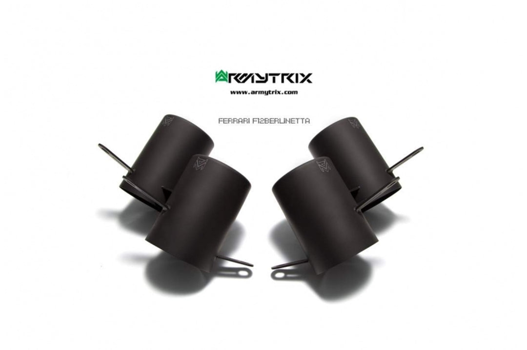 Armytrix - FERRARI F12 BERLINETTA 6.3L - Tips Titanium - QT13M