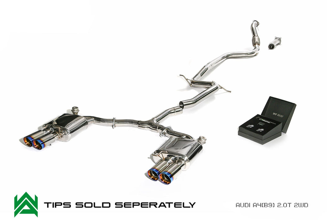Armytrix - AUDI A5 B9 2.0 TFSI SPORTBACK - Cat-back Stainless Steel - AU952