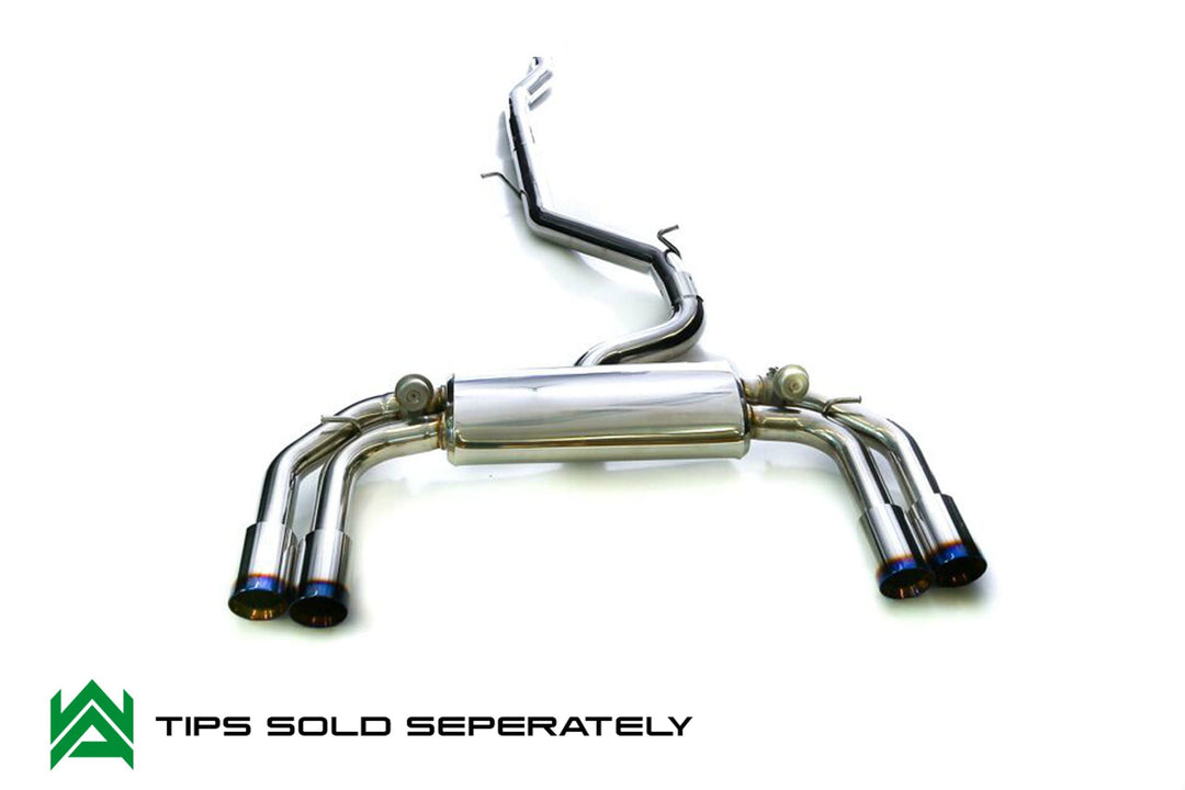 Armytrix - AUDI S3 8V 2.0 TFSI LIMOUSINE - Cat-back Stainless Steel - AUVS4