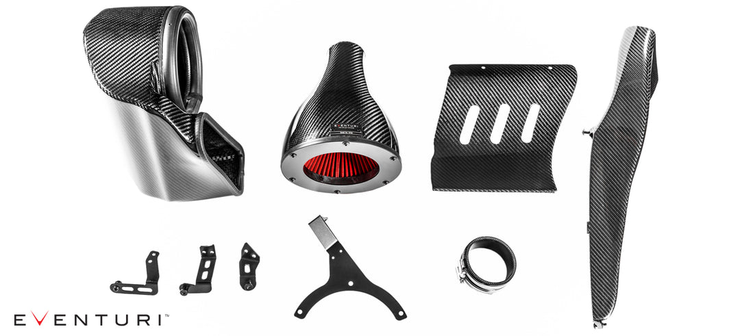 Eventuri - Audi B9 RS5/RS4 Black Carbon intake with secondary duct