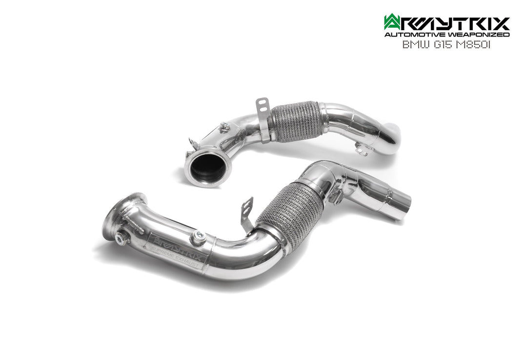 Armytrix - BMW 8 SERIES G15 M850I - Downpipe Stainless Steel - BMM85-DD