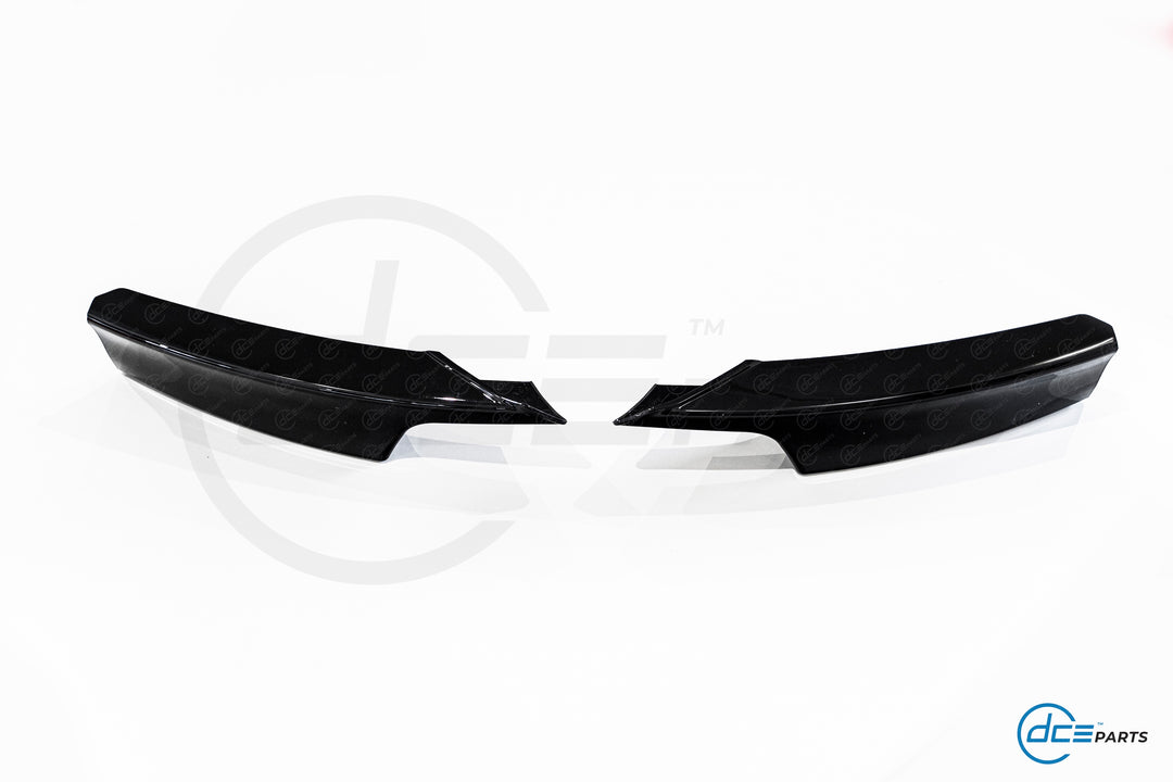 DCE Parts - Splitter Flaps for M-Sport Front Bumper BMW F30 F31 - Gloss Black