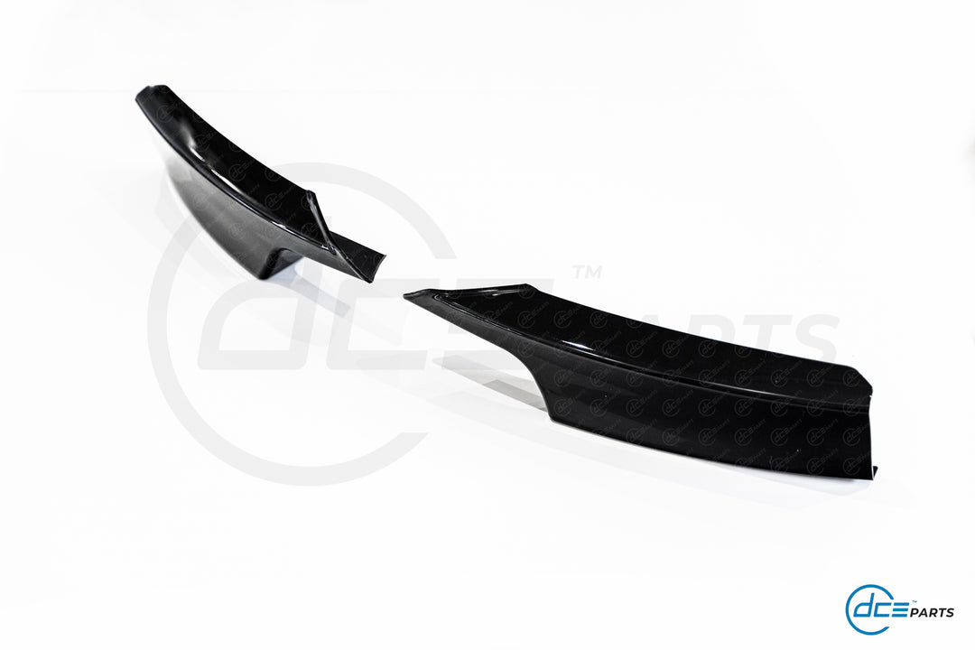 DCE Parts - Splitter Flaps for M-Sport Front Bumper BMW F30 F31 - Gloss Black