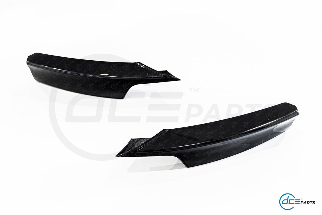 DCE Parts - Splitter Flaps for M-Sport Front Bumper BMW F30 F31 - Gloss Black