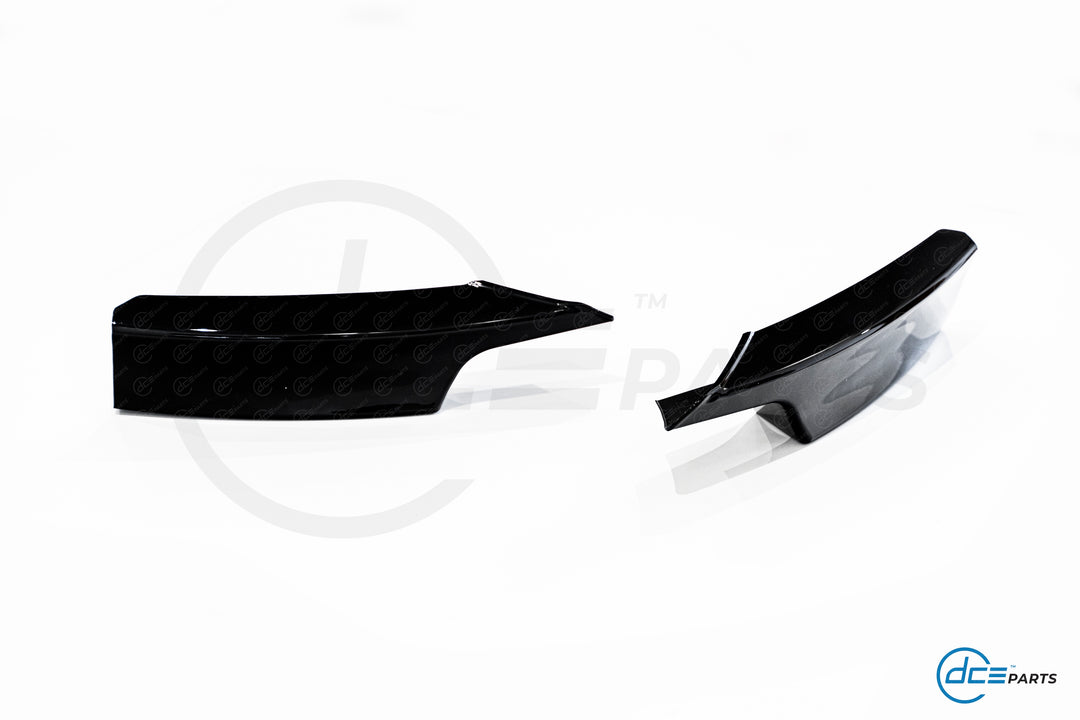 DCE Parts - Splitter Flaps for M-Sport Front Bumper BMW F30 F31 - Gloss Black