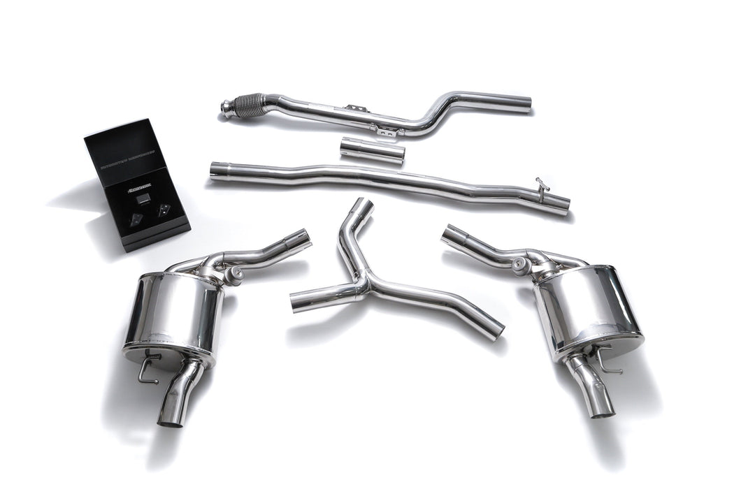Armytrix - MERCEDES-BENZ E-CLASS W213 E300 - Cat-back (2D, LHD) Stainless Steel - MB32C-LC