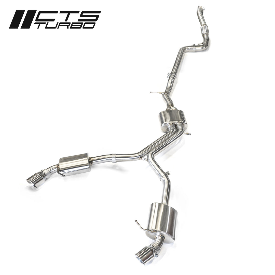 CTS Turbo - B9 Audi A4 2.0T Catback Exhaust System (2017-2019) - CTS-EXH-CB-0019