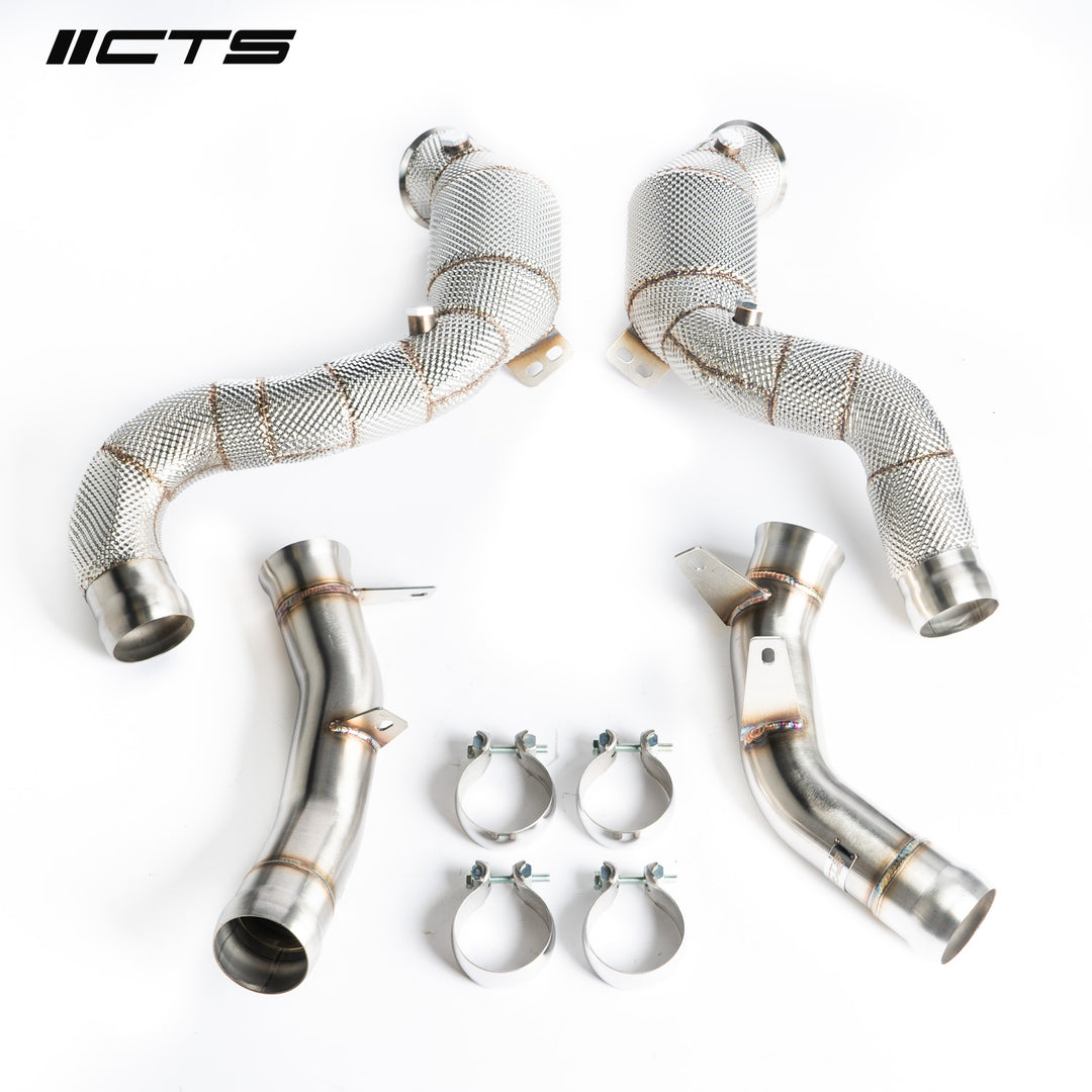 CTS Turbo - Mercedes-Benz M177/W213 E63S High-Flow CATS - CTS-EXH-DP-0031-CAT