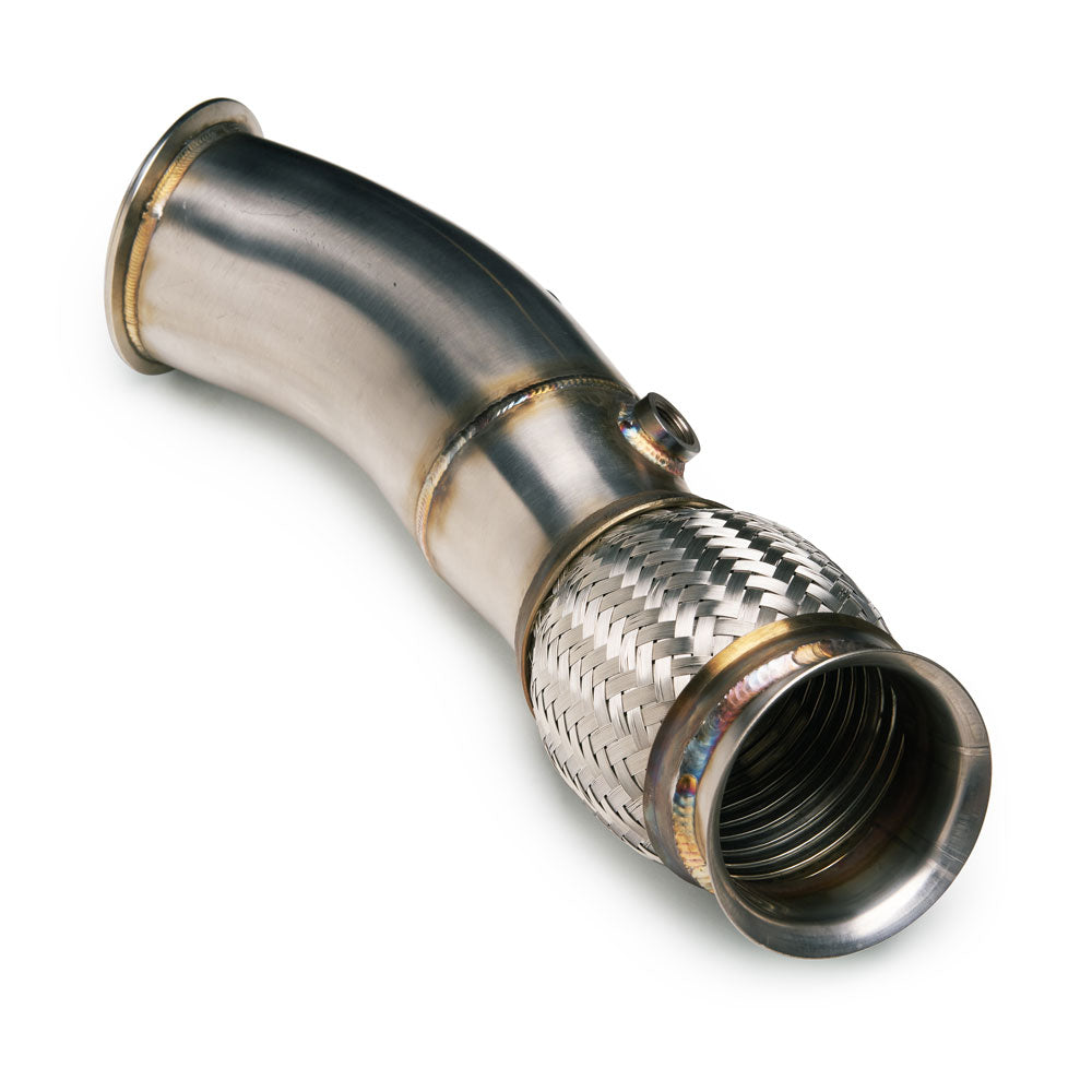 CTS Turbo - Catless 3.5" Downpipe BMW N55 (Pneumatic Wastegate) - CTS-EXH-DP-0022