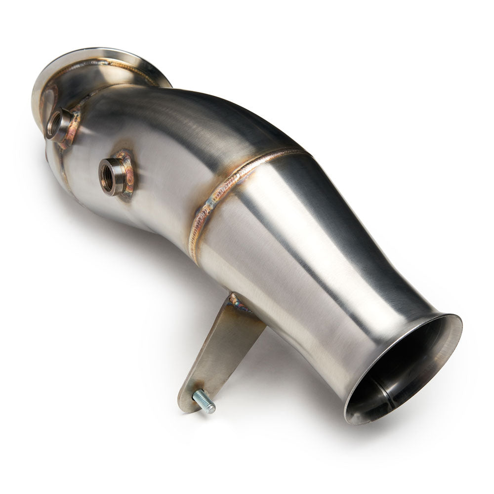CTS Turbo - Catless 4" Downpipe BMW N55 (Electric Wastegate) X4 M40i - CTS-EXH-DP-0023-M40i