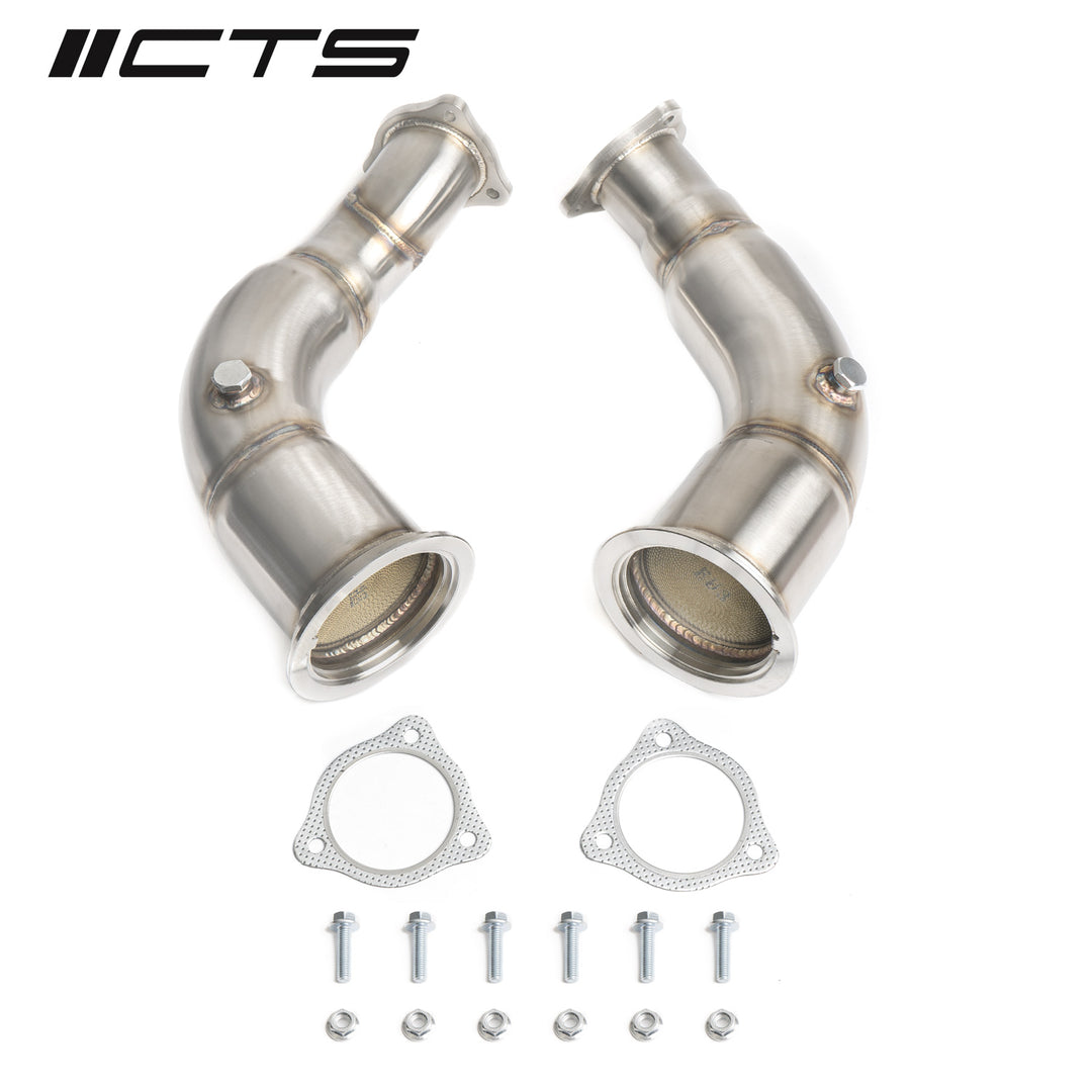 CTS Turbo - B9 Audi RS5 High-Flow CATS - CTS-EXH-DP-0039-CAT