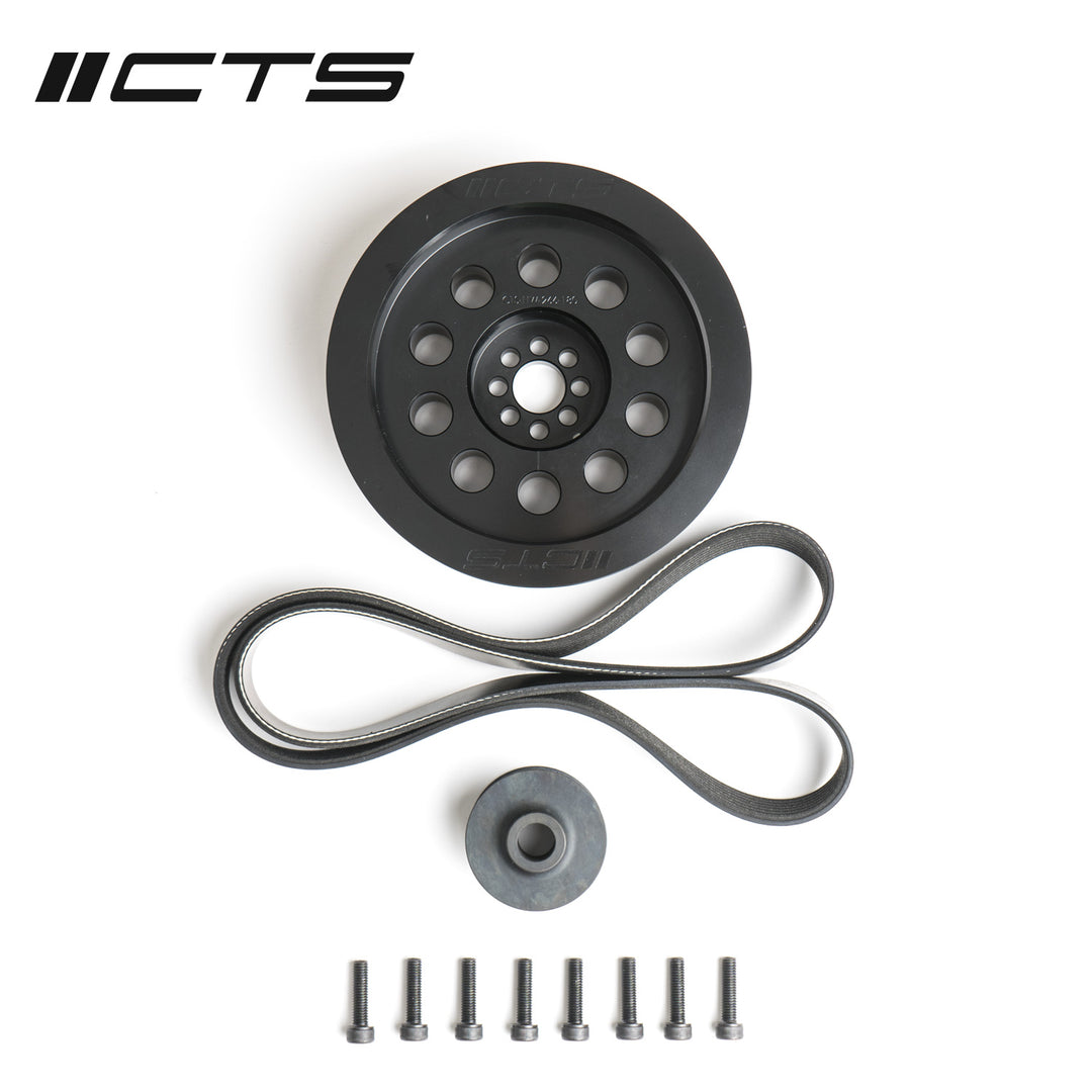 CTS Turbo - 3.0T V6 Dual Pulley Upgrade Kit (Press-on, 180mm) - CTS-HW-433