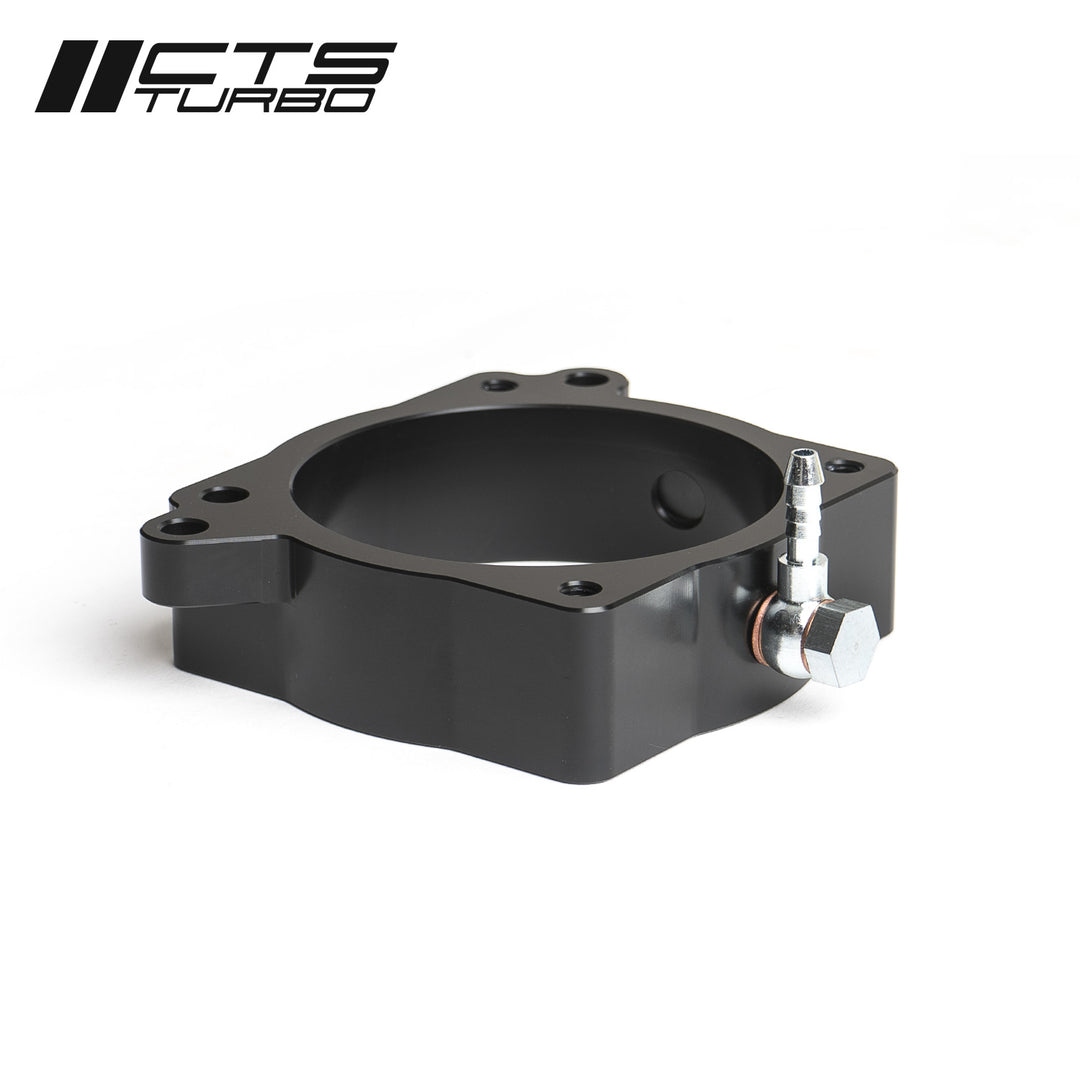 CTS Turbo - RS3/TTRS (8V.2/8S) 2018+ Throttle Body Spacer with Boost Tap and Meth Injection Port - CTS-HW-370