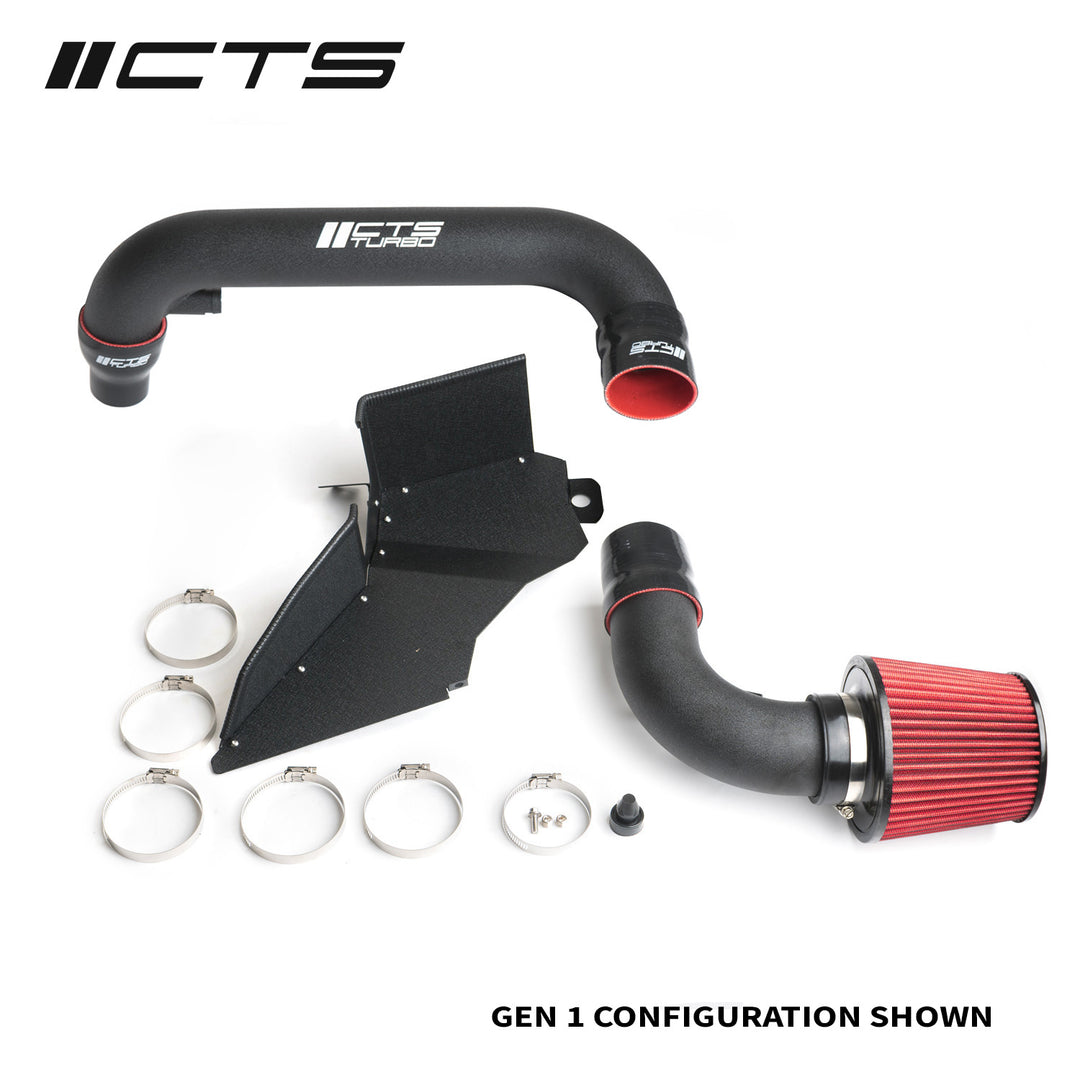 CTS Turbo - 3" Air Intake System for 1.8TSI/2.0TSI (EA888.1 and EA888.3 non-MQB) - CTS-IT-220R