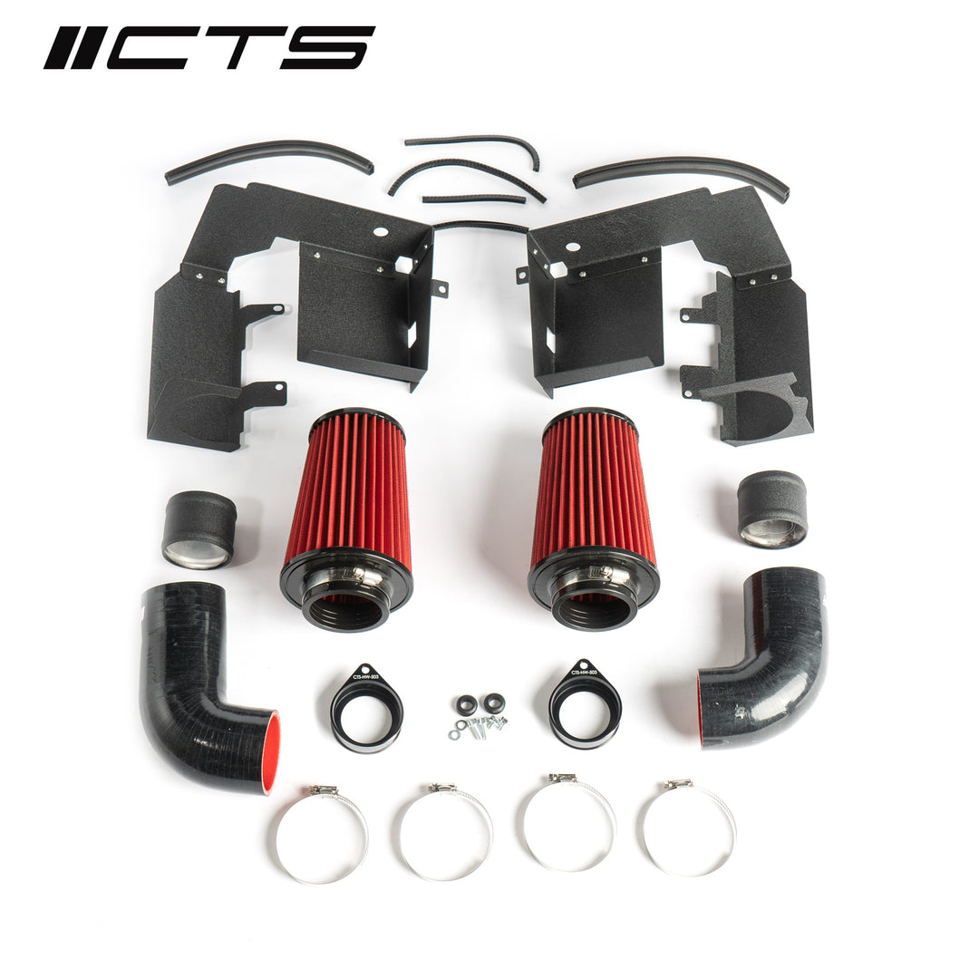 CTS Turbo - Air Intake kit for Mercedes Benz M276 (V6 twin turbo) Engine C400/C450/C43AMG/E400 and more - CTS-IT-954
