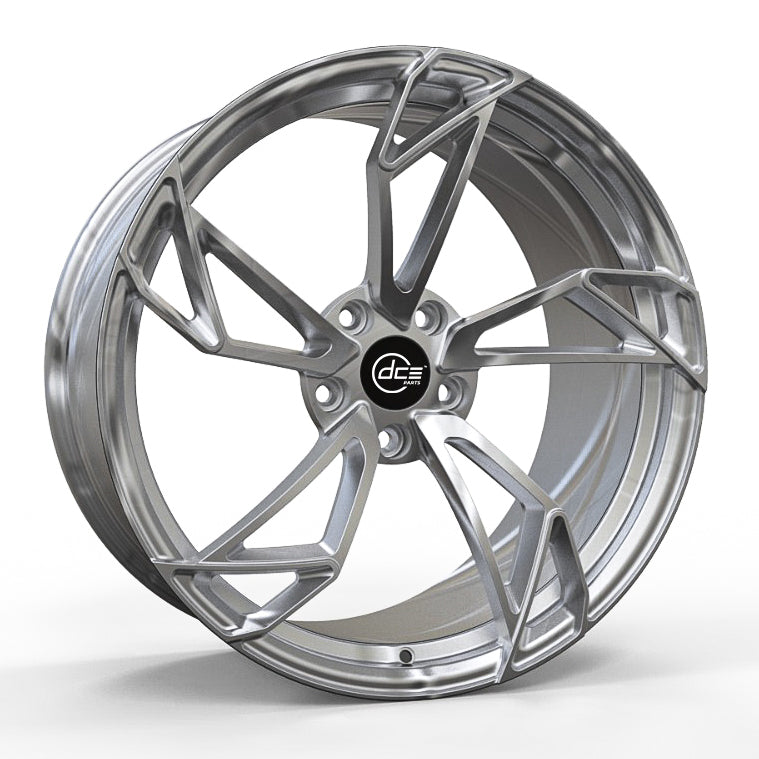 DCE Parts - DF-11 Forged 1-Piece Wheels Satin Silver
