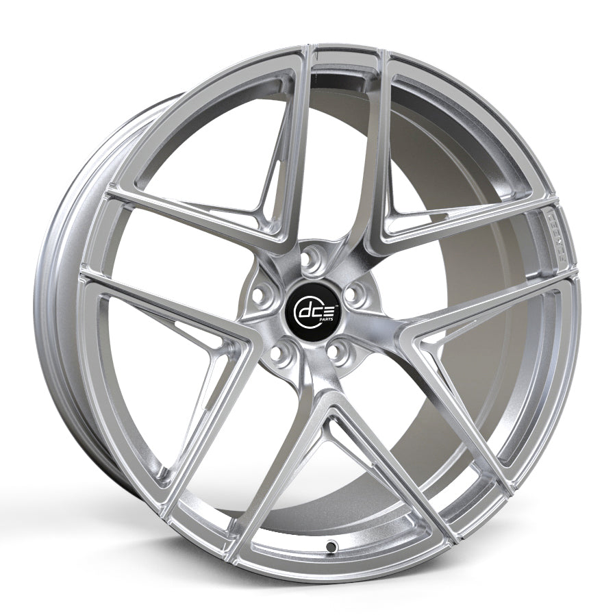 DCE Parts - DF-13 Forged 1-Piece Wheels Satin Silver