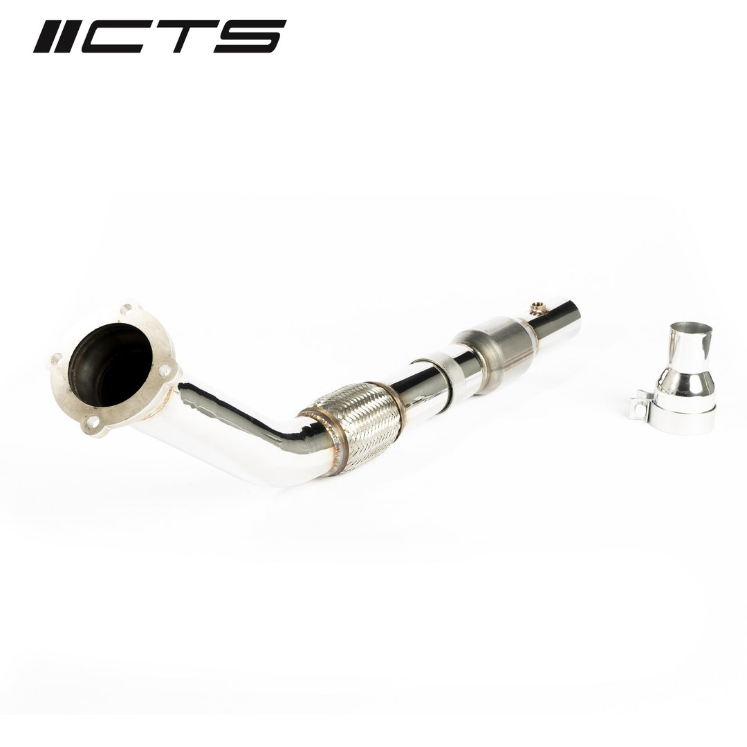 CTS Turbo - MK4 1.8T Downpipe High-Flow Cat - CTS-EXH-DP-0002-CAT
