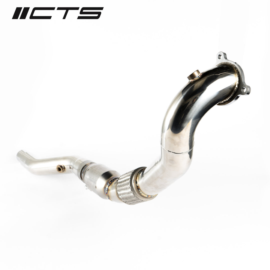 CTS Turbo - TT225Q/8L S3 High-Flow Cat - CTS-EXH-DP-0010-CAT