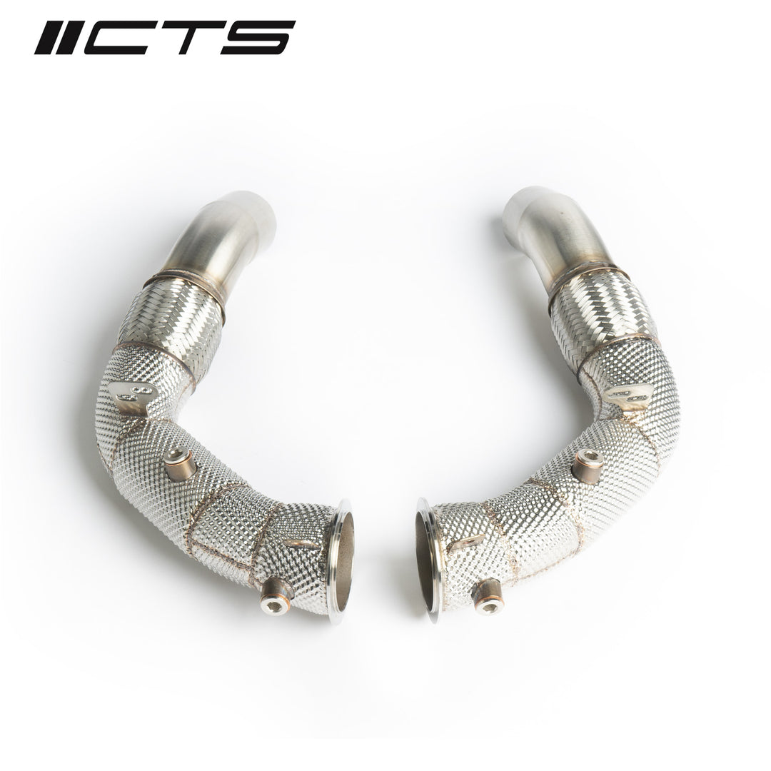 CTS Turbo - BMW S63 F10 M5/M5C & F06/F12/F13 M6/M6C Downpipes - CTS-EXH-DP-0034