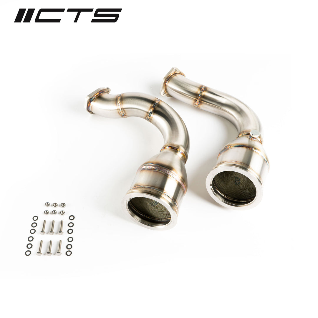 CTS Turbo - Audi SQ7/SQ8/RSQ8/ Lamborghini Urus HIGH-FLOW CATS - CTS-EXH-DP-0048-CAT