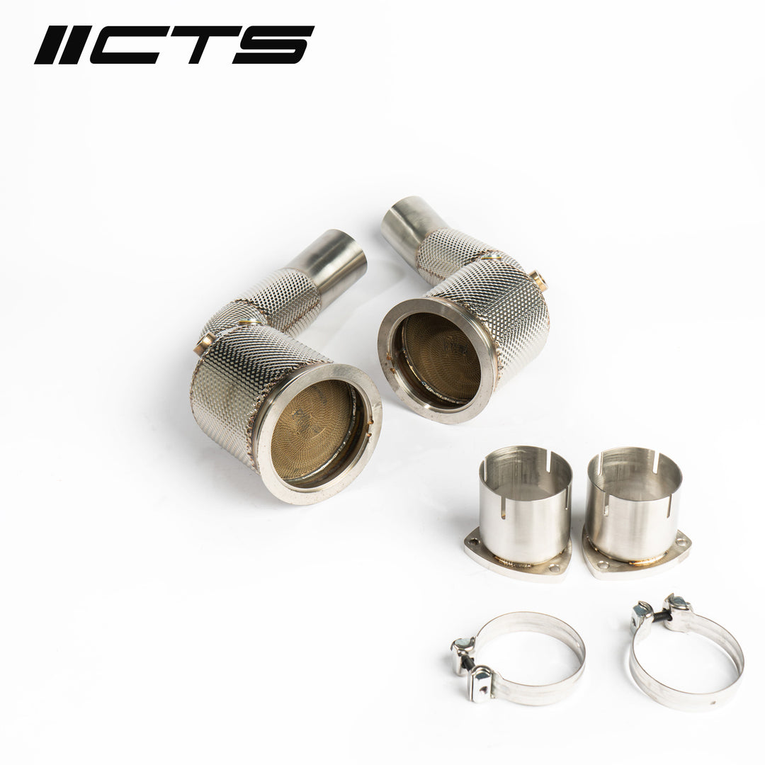 CTS Turbo - C8 Audi RS6/RS7 High-Flow CATS - CTS-EXH-DP-0049-CAT