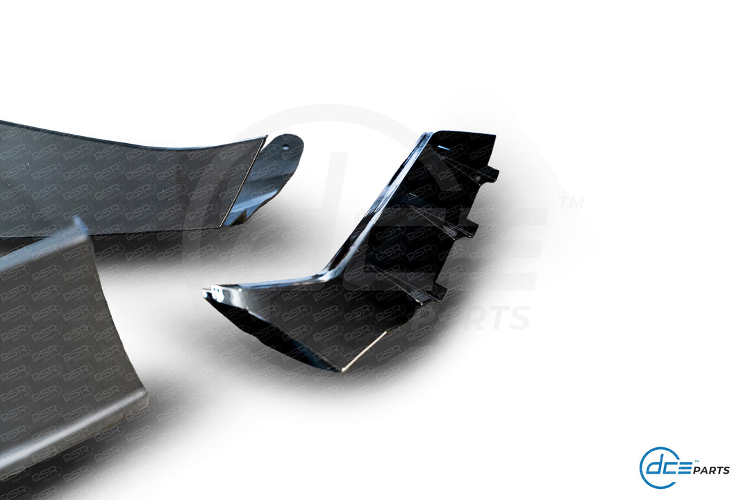 DCE Parts - 5 Piece GTS M-Sport Front Splitter - BMW 3 SERIES G20/G21 Pre-LCI - Gloss Black