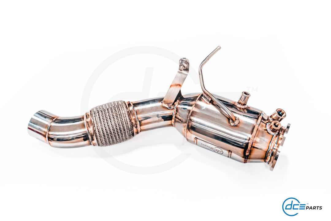 DCE Parts - BMW M57N2 3.0D 3.0 76mm / 3.5 Inch 89mm Downpipe - E90 E91 E92 E93 335D / E60 E61 535D / E63 E64 635D