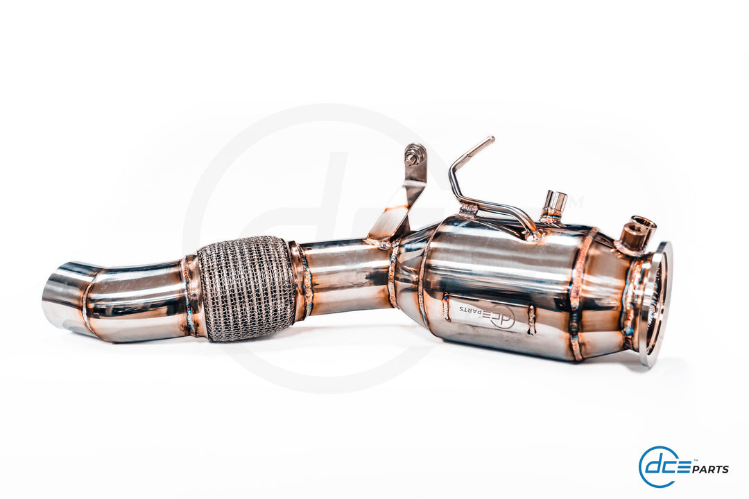 DCE Parts - BMW M57N2 3.0D 3.0 76mm / 3.5 Inch 89mm Downpipe - E90 E91 E92 E93 335D / E60 E61 535D / E63 E64 635D