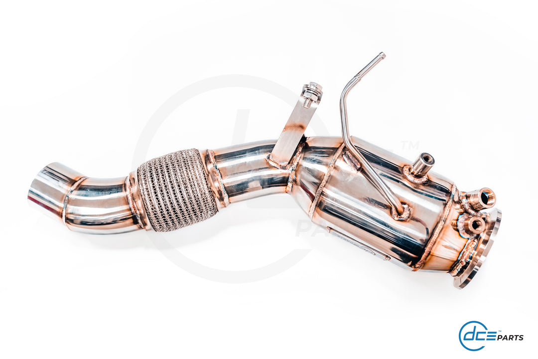 DCE Parts - BMW M57N2 3.0D 3.0 76mm / 3.5 Inch 89mm Downpipe - E90 E91 E92 E93 335D / E60 E61 535D / E63 E64 635D
