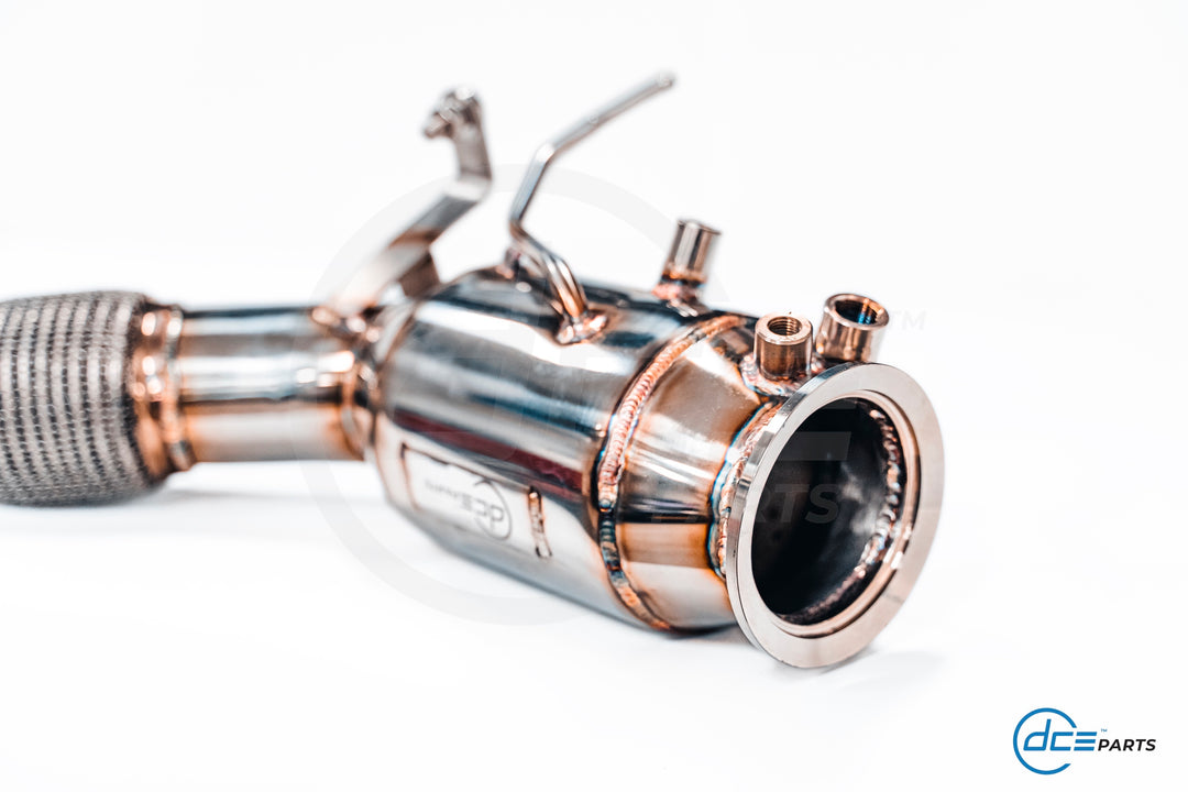 DCE Parts - BMW M57N2 3.0D 3.0 76mm / 3.5 Inch 89mm Downpipe - E90 E91 E92 E93 335D / E60 E61 535D / E63 E64 635D