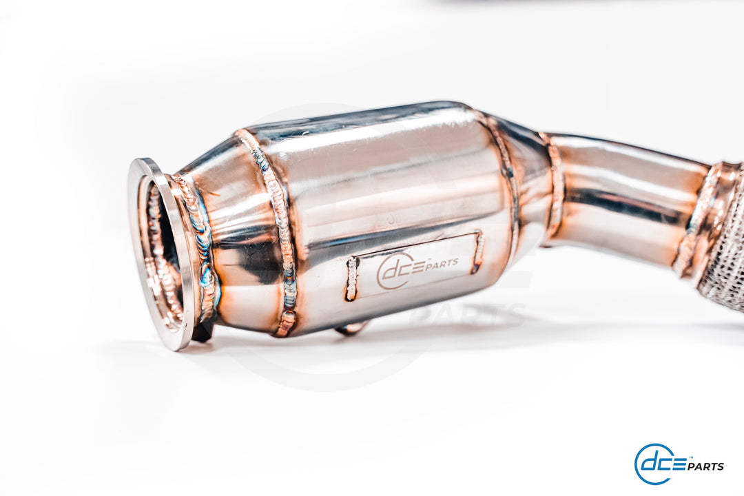 DCE Parts - BMW M57N2 3.0D 3.0 76mm / 3.5 Inch 89mm Downpipe - E90 E91 E92 E93 335D / E60 E61 535D / E63 E64 635D