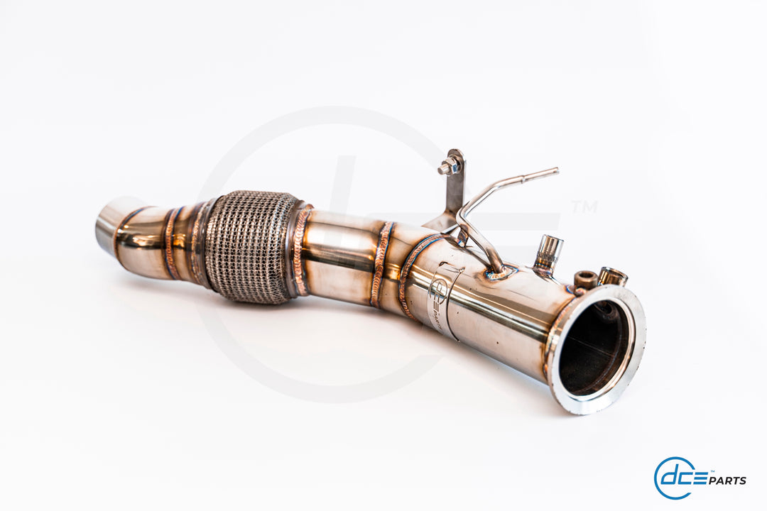 DCE Parts - BMW M57N2 3.0D 3.0 76mm / 3.5 Inch 89mm Downpipe - E90 E91 E92 E93 335D / E60 E61 535D / E63 E64 635D