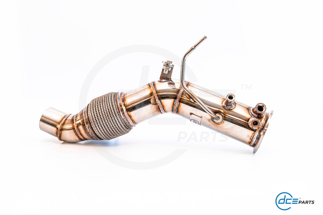 DCE Parts - BMW M57N2 3.0D 3.0 76mm / 3.5 Inch 89mm Downpipe - E90 E91 E92 E93 335D / E60 E61 535D / E63 E64 635D