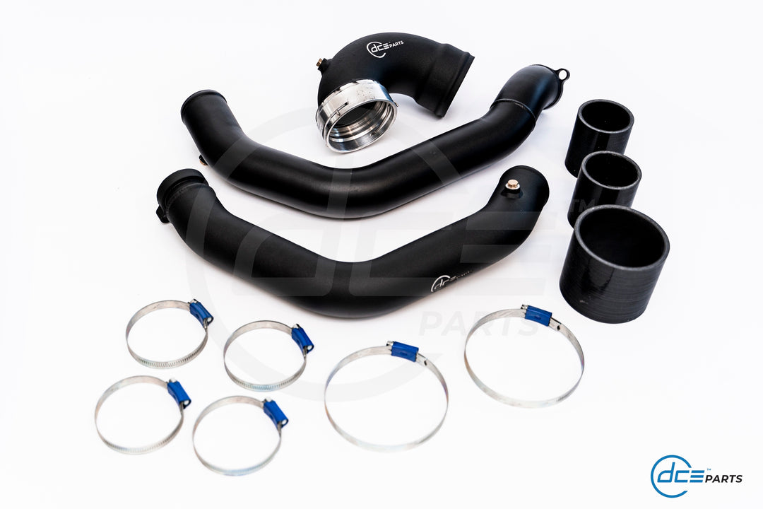 DCE Parts -  BMW S55 Charge Pipe + Boost Pipe Kit - BMW M2 F87 / M3 F80 / M4 F82 F83