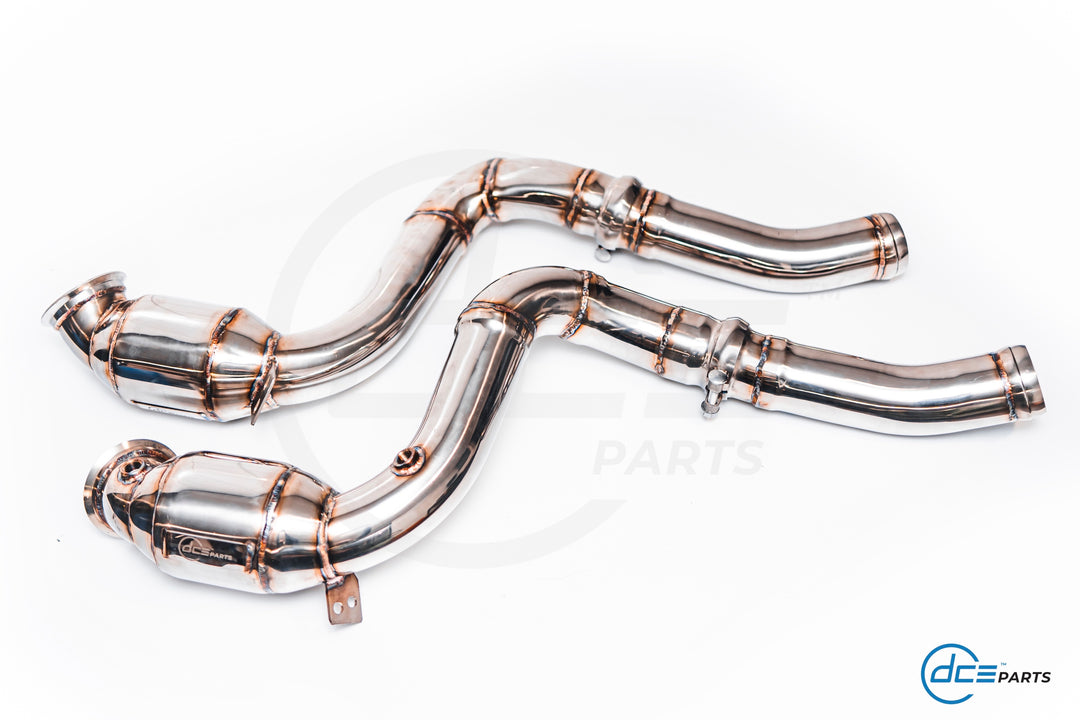 DCE Parts - Mercedes-Benz W205 C63 AMG 4.0L Catless / High Flow Cat Downpipe