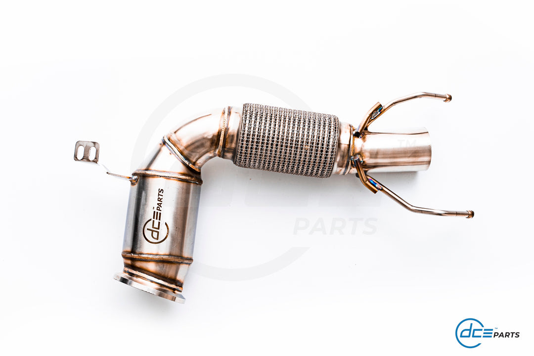 DCE Parts - B48 Downpipe - BMW F40 M135i, F44 M235i, F45 220i, 225i, X1 F48 20i 25i X2 F39 20i 25i M35i xDrive, MINI F54 F55 F56 F57 F60 Cooper S / JCW