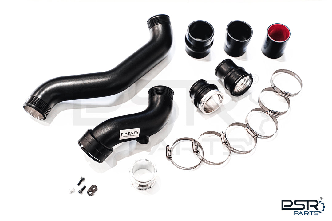 Masata BMW N47S E81 E82 E87 E88 123d Aluminium Chargepipe & Turbo to Intercooler Pipe