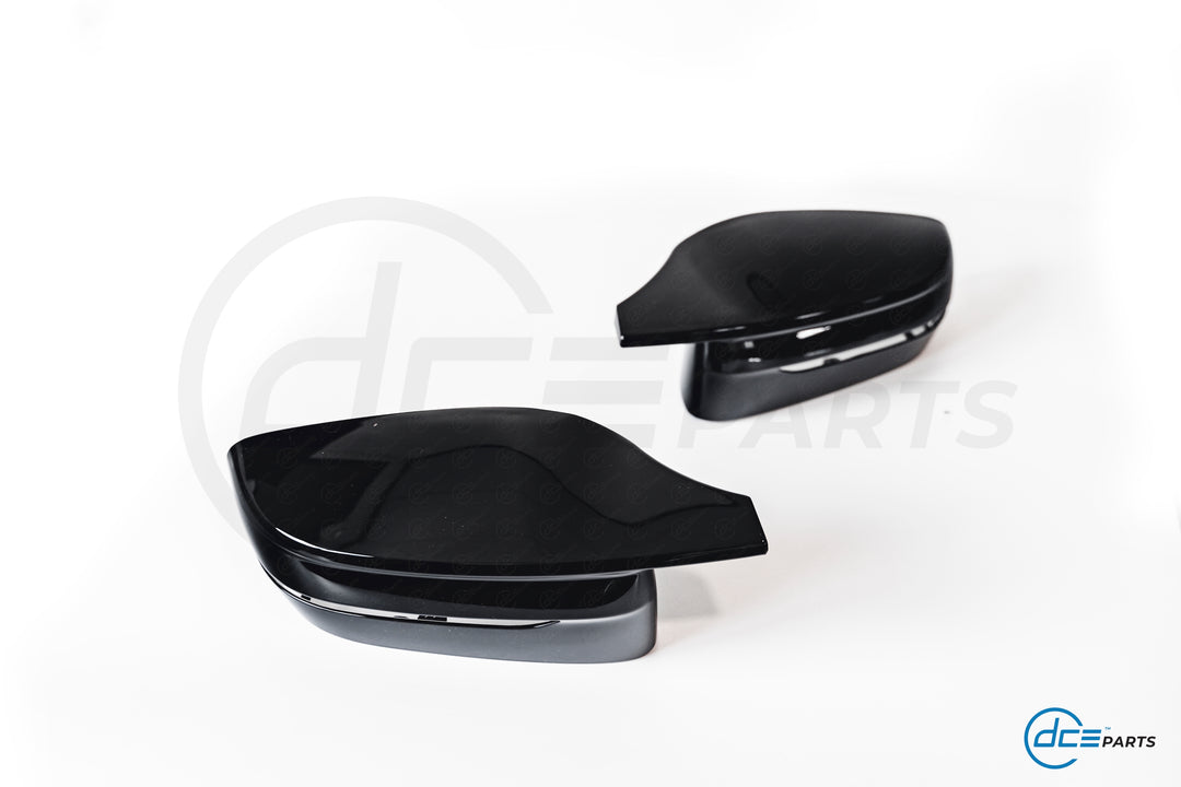 BMW (2018+, G20, G21, G22, G23, G26, G30, G31, G32, G15, G16 - G-Series) M-Style Gloss Black Wing Mirror Caps Covers