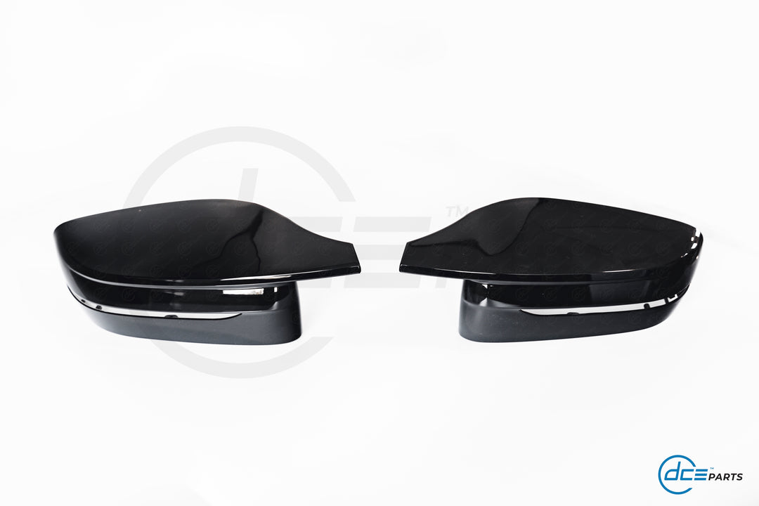 BMW (2018+, G20, G21, G22, G23, G26, G30, G31, G32, G15, G16 - G-Series) M-Style Gloss Black Wing Mirror Caps Covers