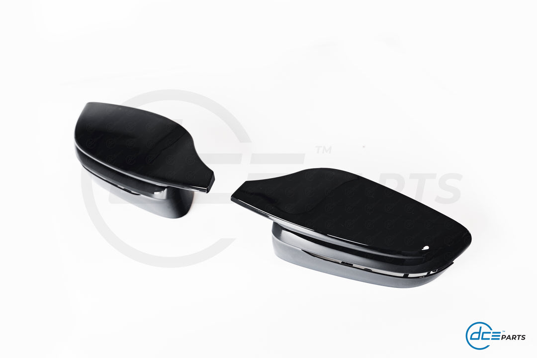 BMW (2018+, G20, G21, G22, G23, G26, G30, G31, G32, G15, G16 - G-Series) M-Style Gloss Black Wing Mirror Caps Covers