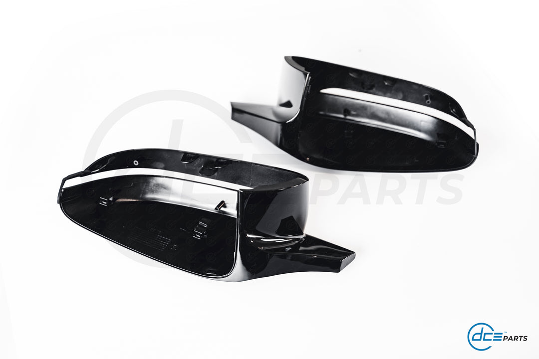BMW (2018+, G20, G21, G22, G23, G26, G30, G31, G32, G15, G16 - G-Series) M-Style Gloss Black Wing Mirror Caps Covers