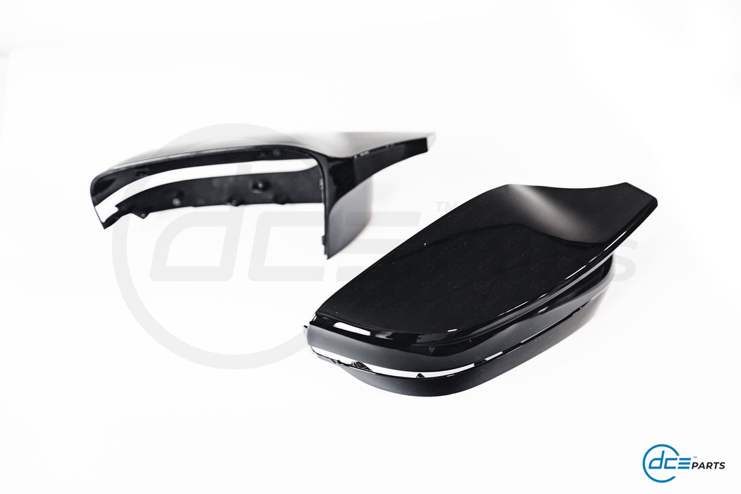 BMW (2018+, G20, G21, G22, G23, G26, G30, G31, G32, G15, G16 - G-Series) M-Style Gloss Black Wing Mirror Caps Covers