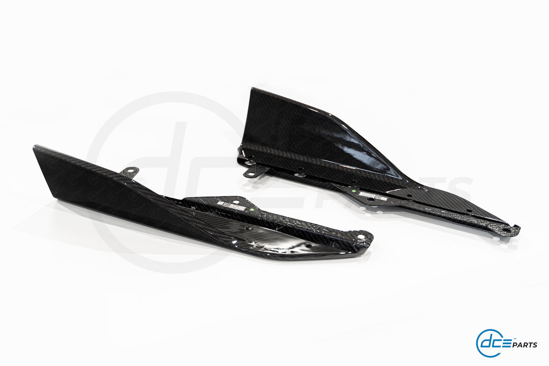BMW 2 Series & M240i G42 Dry Carbon Fibre Pre-Preg Side Skirt Winglets by DCE (2021+)