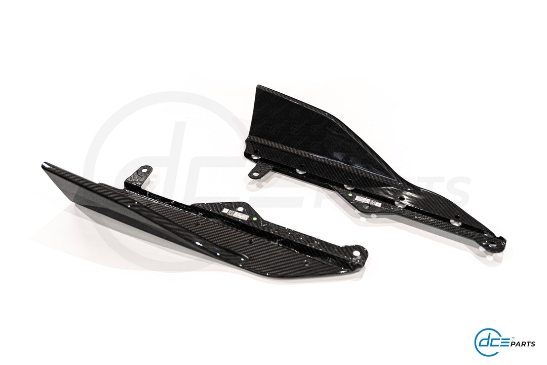 BMW 2 Series & M240i G42 Dry Carbon Fibre Pre-Preg Side Skirt Winglets by DCE (2021+)