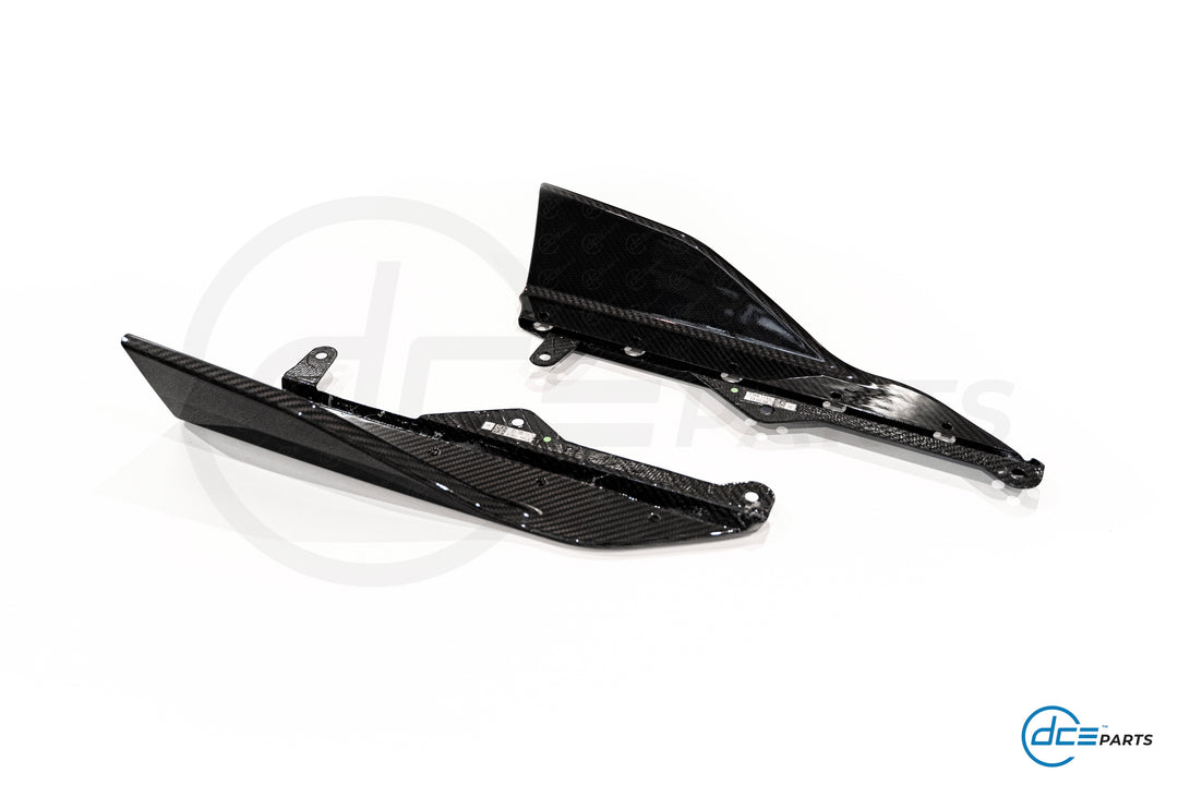 BMW 2 Series & M240i G42 Dry Carbon Fibre Pre-Preg Side Skirt Winglets by DCE (2021+)