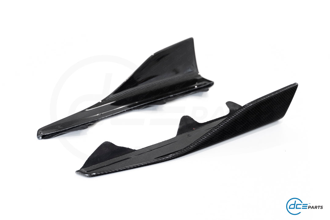 BMW M2 & M2 Competition (2015-2021, F87) Carbon Fibre Performance Side Skirt Winglet Blades