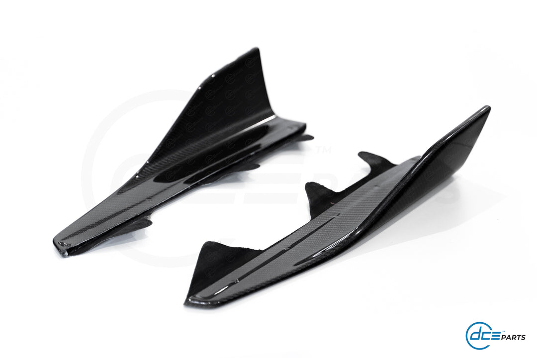BMW M2 & M2 Competition (2015-2021, F87) Carbon Fibre Performance Side Skirt Winglet Blades