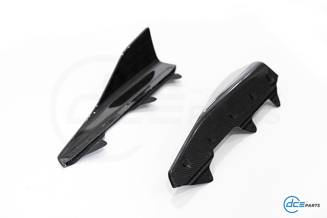 BMW M2 & M2 Competition (2015-2021, F87) Carbon Fibre Performance Side Skirt Winglet Blades